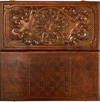 Нарды резные &quot;Сияние 4&quot;,60 Ustyan