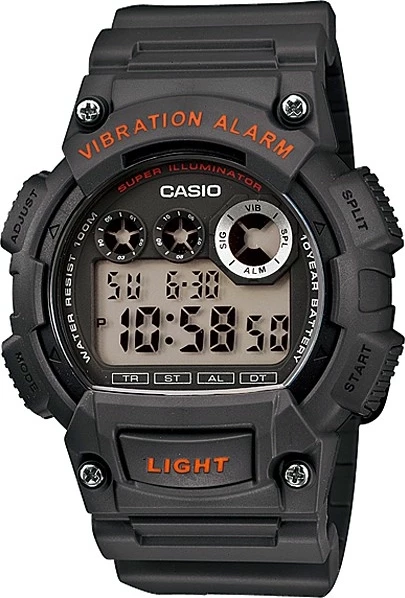 наручные часы casio w-735h-8a 