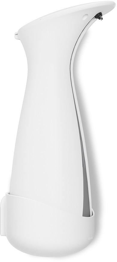 Диспенсер для мыла сенсорный настенный otto, 255 мл, бело-серый 