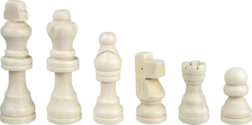 Шахматные фигуры деревянные с подложкой Partida 6,4 см 