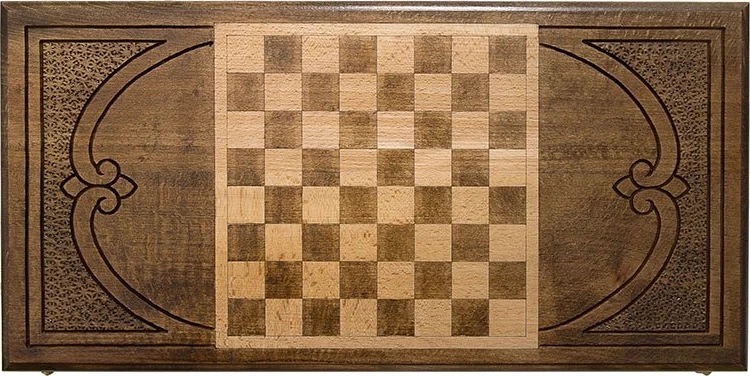 Нарды резные "Всадник", Mirzoyan 