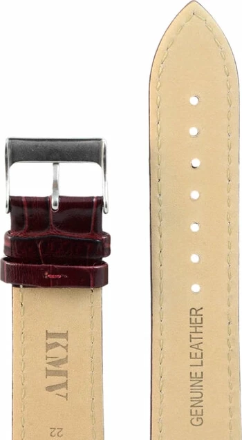 Ремешки "kmv" s-11, 22 р-р, бургун, l 