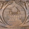 Нарды резные "Храм Христа Спасителя", Petrosyan 