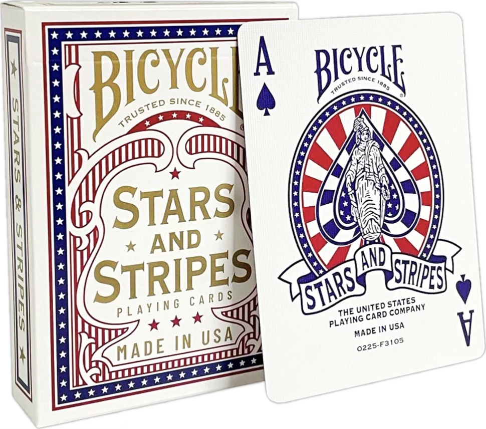 Карты "Bicycle Stars and Stripes Playing Cards" 