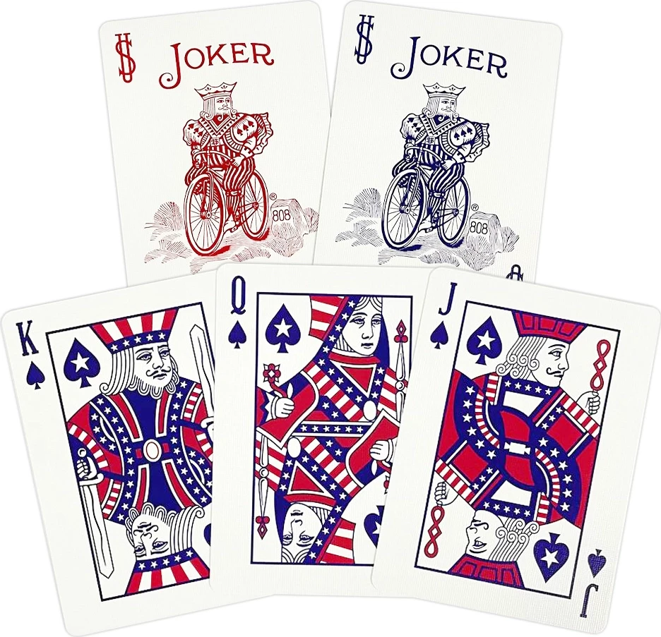 Карты "Bicycle Stars and Stripes Playing Cards" 