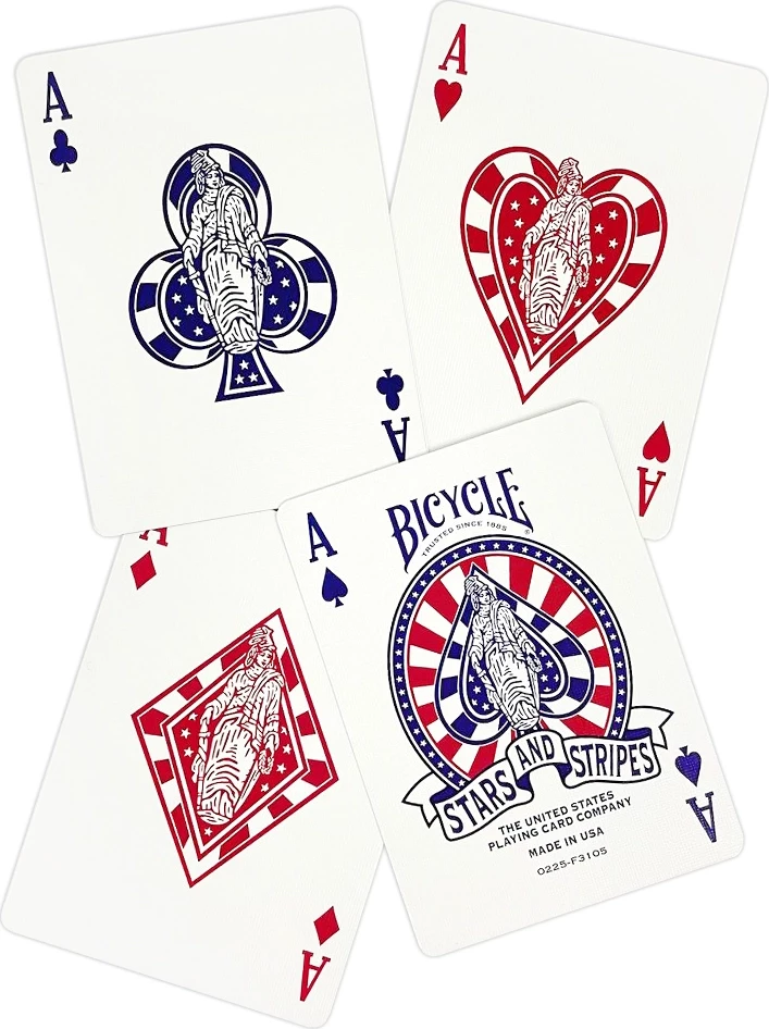 Карты "Bicycle Stars and Stripes Playing Cards" 