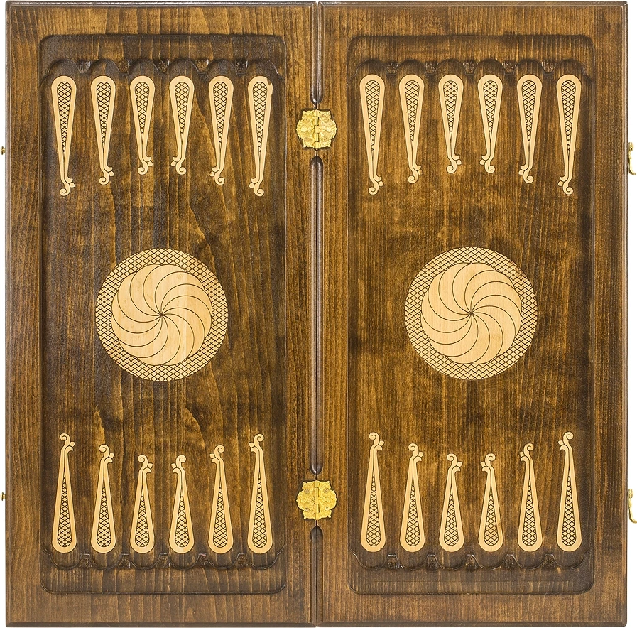 Нарды резные "Армянский узор" 60, Ustyan 