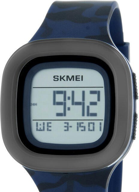 Наручные часы skmei 1580cmbu blue camouflage 