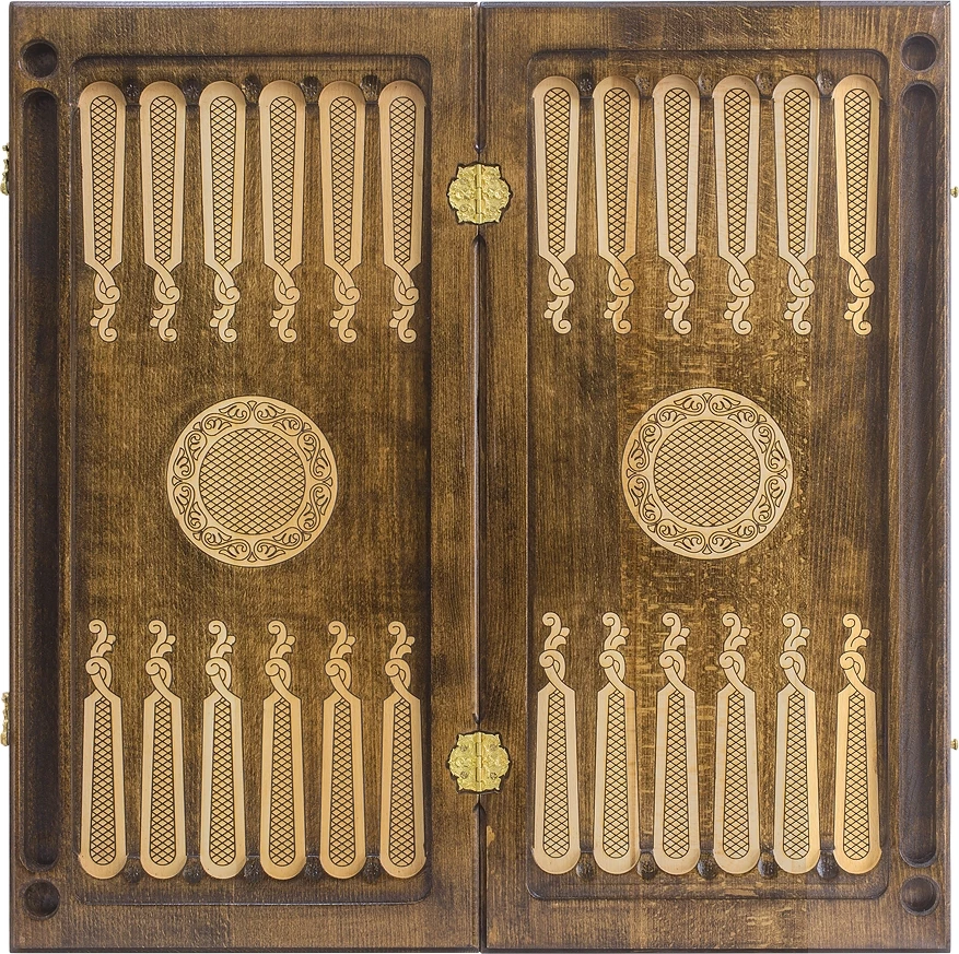 Нарды резные "Бесконечность" 60, Mkhitaryan 