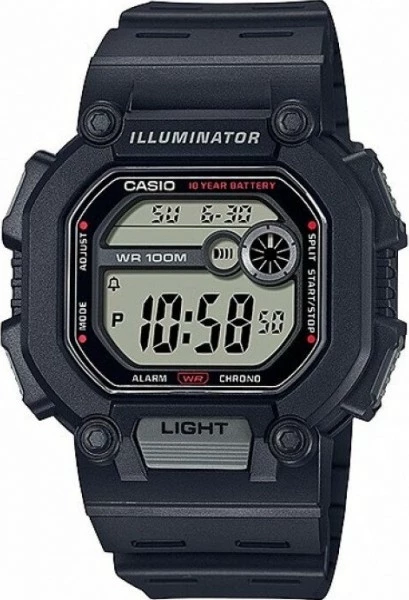 наручные часы casio w-737h-1a 