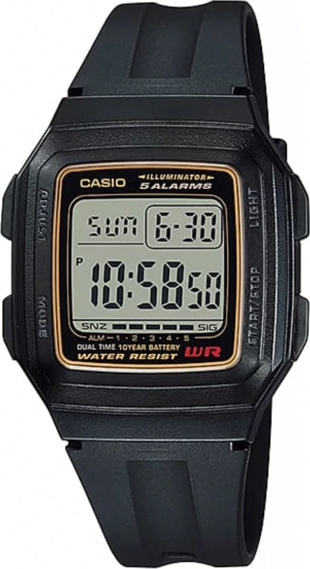 Наручные часы casio   f-201wa-9a 