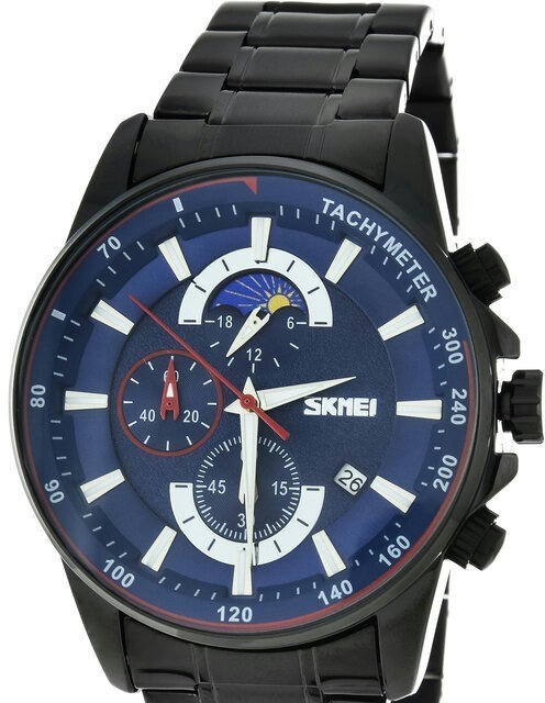 Наручные часы skmei 9250bkbu black/blue 