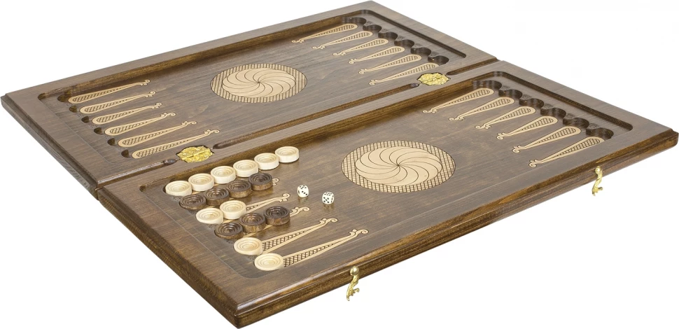 Нарды резные "Вдохновение" 60, Ustyan 