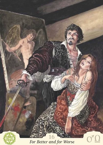 Карты Таро "Manara Erotic Oracle" Lo Scarabeo / Манара Эротический Оракул 