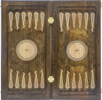 Нарды резные &quot;Герб РФ 3&quot; 60, Ustyan