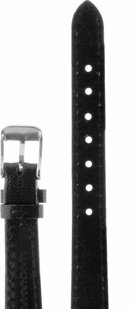 Ремешки maknamara 12 мм чер гладкий сер заст mp-12015 