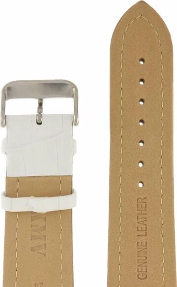 Ремешки "kmv" s-14, 24 р-р, бел, l 