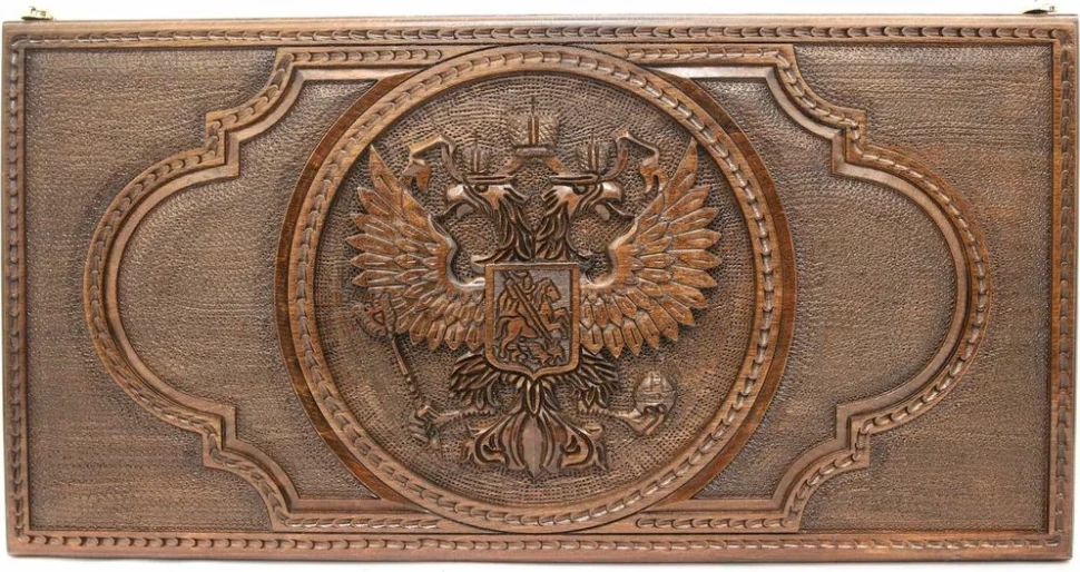 Нарды резные "Герб РФ 1", Simonyan 
