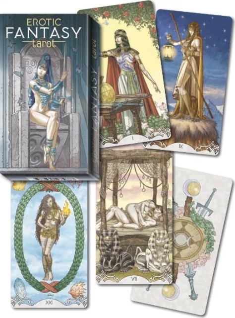 Карты Таро "Erotic Fantasy Tarot" Lo Scarabeo / Колода Эротических Фантазий 