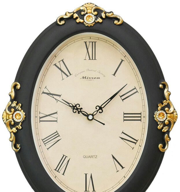 Настенные часы mirron p2632a ЧБ 
