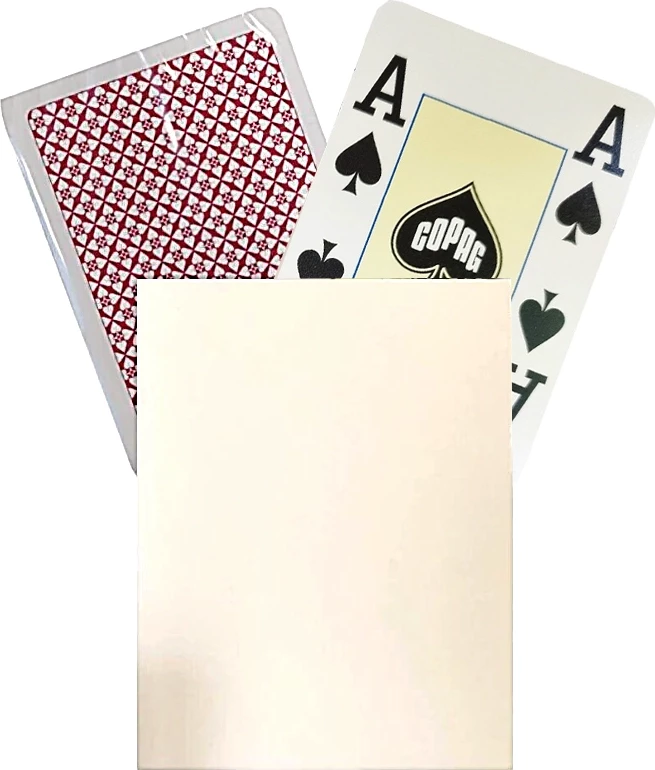 Карты "Copag Poker Tech Art jumbo index red" 