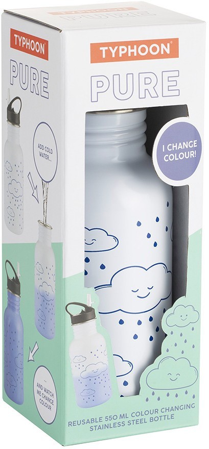 Бутылка 550 мл pure colour change cloud 