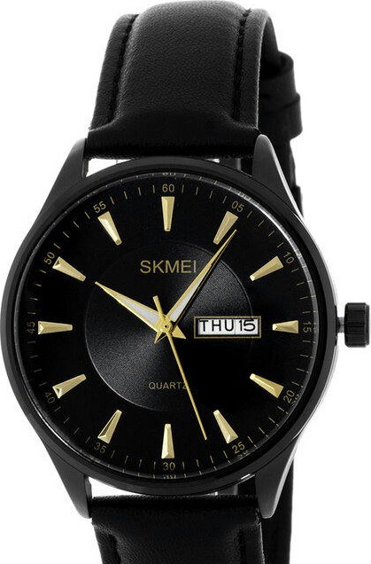 Наручные часы skmei 2075bkbkgd black/black-gold 