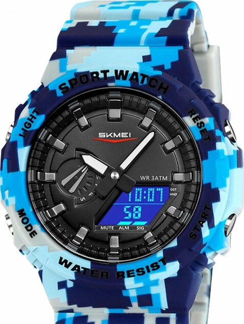 Наручные часы skmei 2351cmbu blue camo 