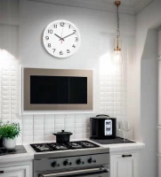 Настенные часы la minor 3003 белый