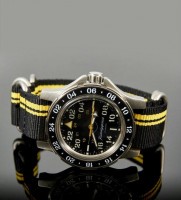 Наручные часы ВОСТОК 2431 (18010Б) ремень текстиль