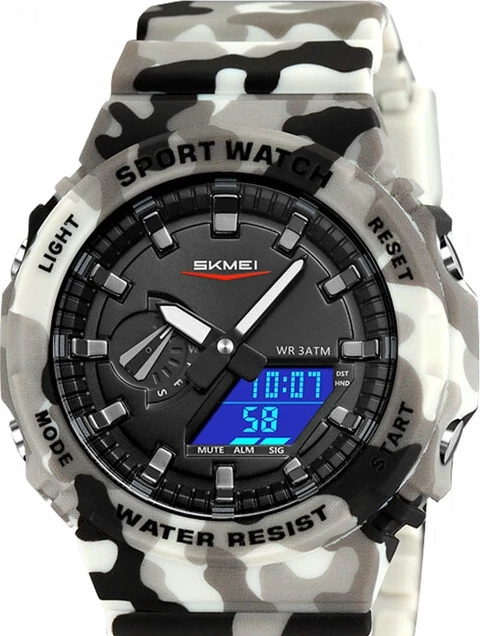 Наручные часы skmei 2351cmgy grey camo 