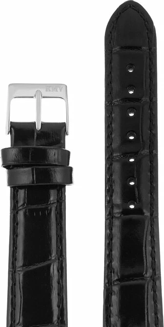 Ремешки "kmv" s-11, 18 р-р, чер, толщина 3.8, l 