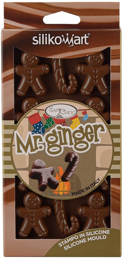 Форма для приготовления конфет mr ginger силиконовая 