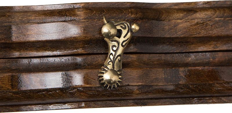 Нарды резные "Корабль" с ручкой 60, Haleyan 