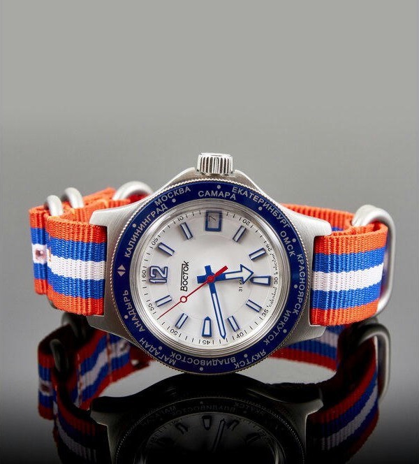 Наручные часы ВОСТОК 2416 (740019) ремень 