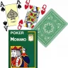 Карты Modiano Poker 4 Jumbo 100% plastic green 