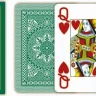 Карты Modiano Poker 4 Jumbo 100% plastic green 