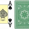 Карты Modiano Poker 4 Jumbo 100% plastic green 