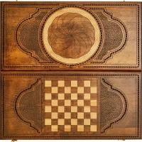 Нарды резные &quot;Бесконечность 2&quot; 60, Zakaryan