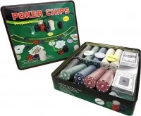 Набор для покера Holdem Light на 500 фишек с номиналом