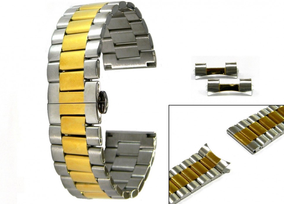  BR ZB 24MM SILVER-GOLD 15 