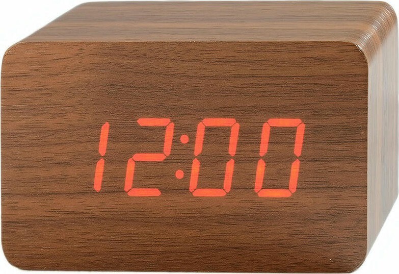 VST863-1 крас.цифры (темно-коричневый)+USB кабель (без адаптера) 