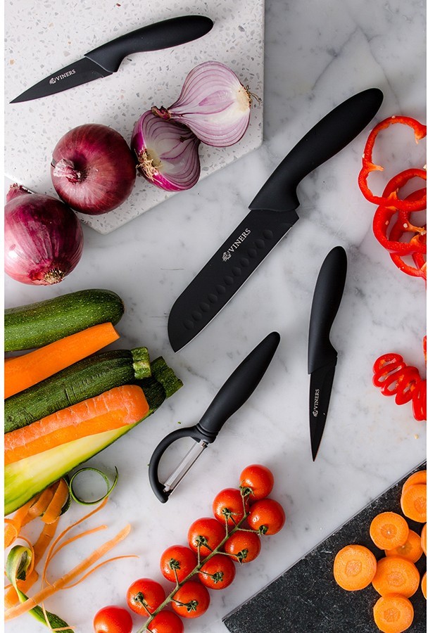 Набор из 3 ножей и овощечистки everyday 