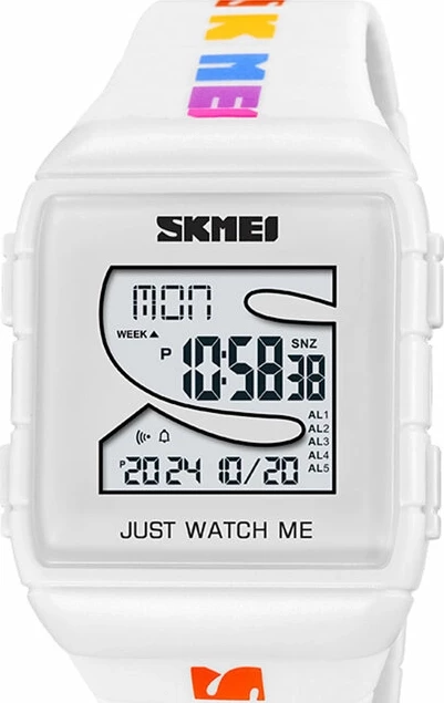 Наручные часы skmei 2055wtwt white/white 