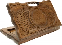 Нарды резные &quot;Бесконечность&quot; с ручкой 40, Haleyan