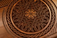 Нарды резные &quot;Армянский фрактал 2&quot; 60, Ustyan