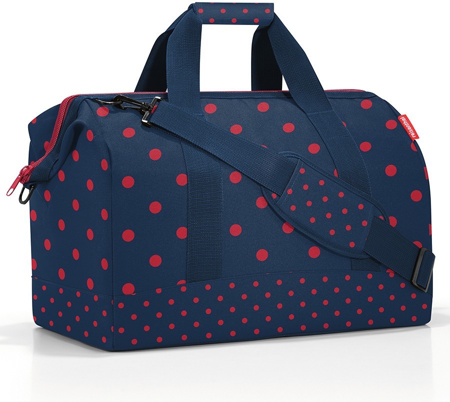 Сумка allrounder l mixed dots red 