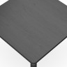 Столик кофейный saga, 60х60 см, темно-серый 