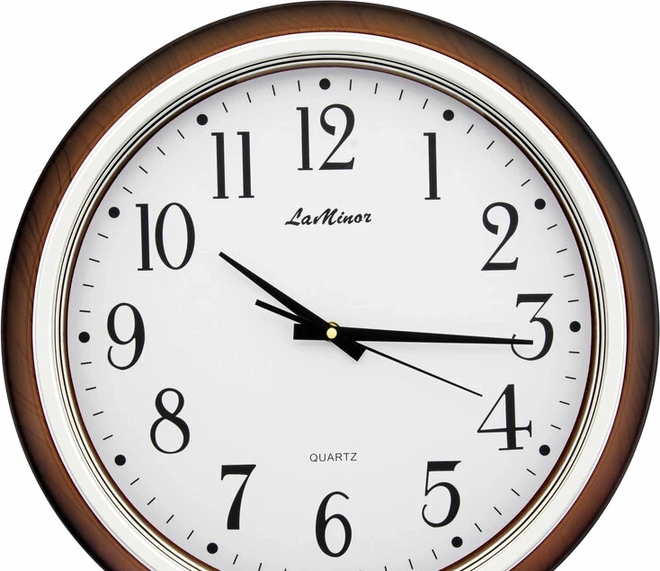 Настенные часы la minor 4030-В коричневые 