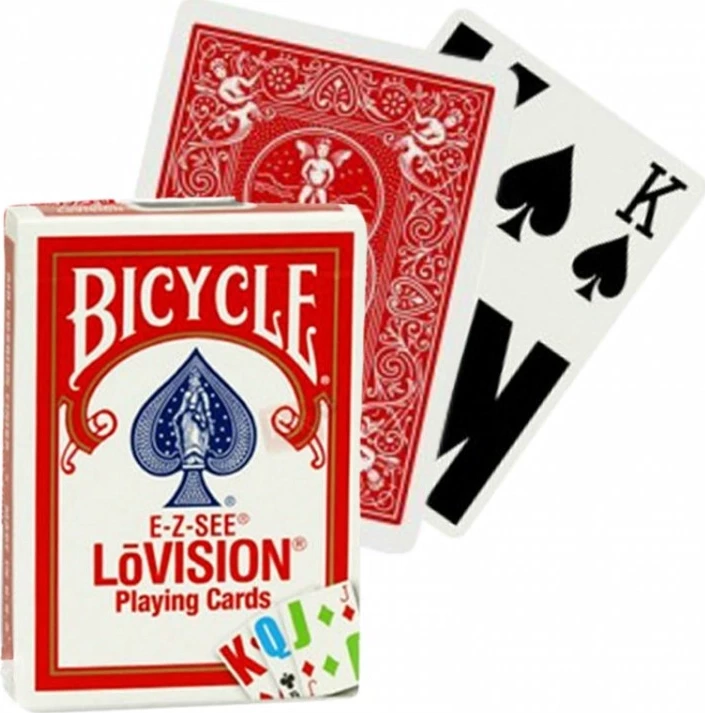 Карты "Bicycle Lovision red" 